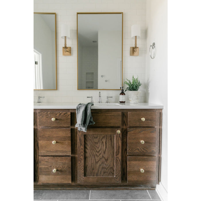 Llyod 1 Light Aged Brass Wall Mount - Wall Sconces