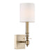 Llyod 1 Light Aged Brass Wall Mount - Wall Sconces