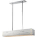 Loek Brushed Nickel LED Chandelier | theLightShop