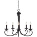 Loft Oil Rubbed Bronze Chandelier - Chandeliers