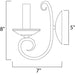 Loft Oil Rubbed Bronze Wall Sconce - Wall Sconce