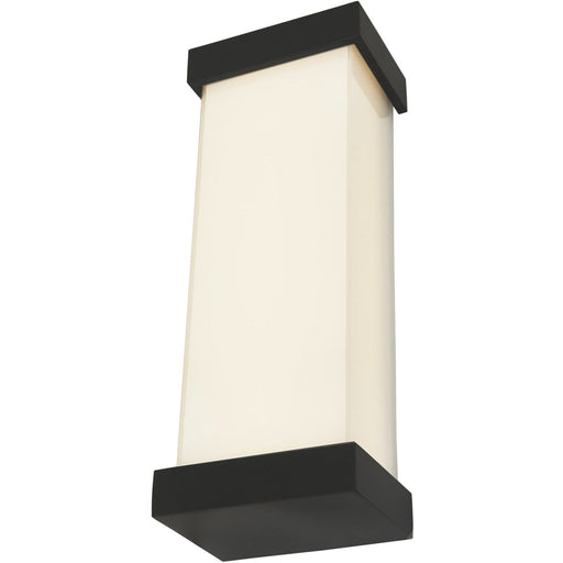 Loki Matte Black 1 Light LED Outdoor Wall Sconce - Outdoor Wall Sconces