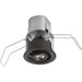 Lucarne LED Niche Painted Antique Bronze LED 12V 3000K Gimbal Round Down Light-171 - Recessed