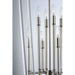Lucent Polished Nickel Multi-Light Pendant - Pendants