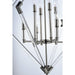 Lucent Polished Nickel Multi-Light Pendant - Pendants