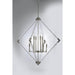 Lucent Polished Nickel Multi-Light Pendant - Pendants