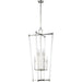 Lucent Polished Nickel Multi-Light Pendant - Pendants