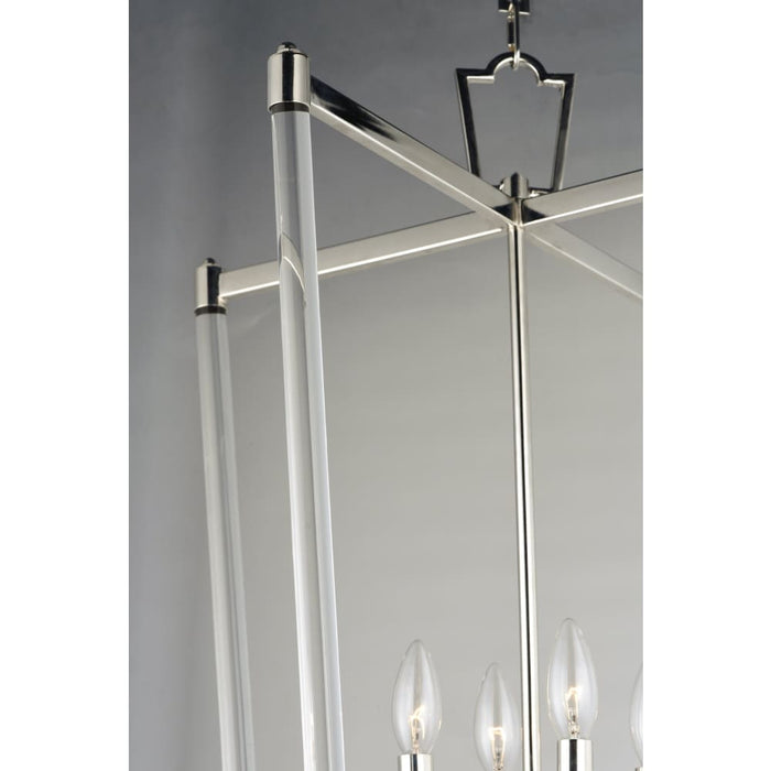 Lucent Polished Nickel Multi-Light Pendant - Pendants