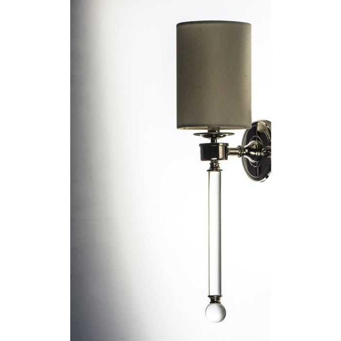 Lucent Polished Nickel Wall Sconce - Wall Sconce