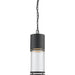 Luminata Black LED Outdoor Chain Mount Ceiling Fixture | theLightShop