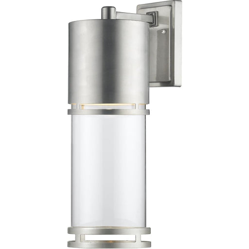 Luminata Brushed Aluminum LED Outdoor Wall Sconce | theLightShop