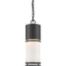 Luminata Deep Bronze LED Outdoor Chain Mount Ceiling Fixture - Outdoor Chain Mount Ceiling Fixture
