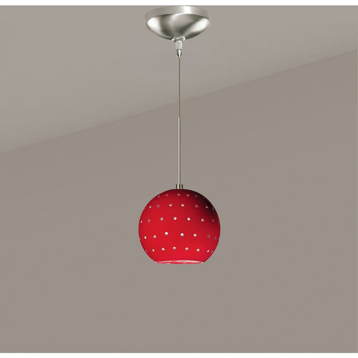 Lunar Matador Red Halogen Mini Pendant - Mini-Pendants