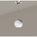 Lunar White Gloss Halogen Mini Pendant - Mini-Pendants