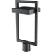 Luttrel Black LED Outdoor Post Mount Fixture | theLightShop