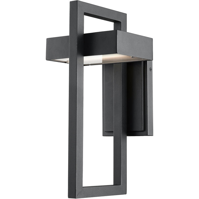 Luttrel Black LED Outdoor Wall Sconce - Outdoor Wall Sconce