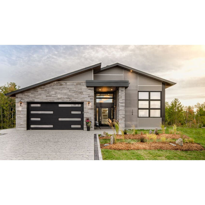 Luttrel Black LED Outdoor Wall Sconce - Outdoor Wall Sconces