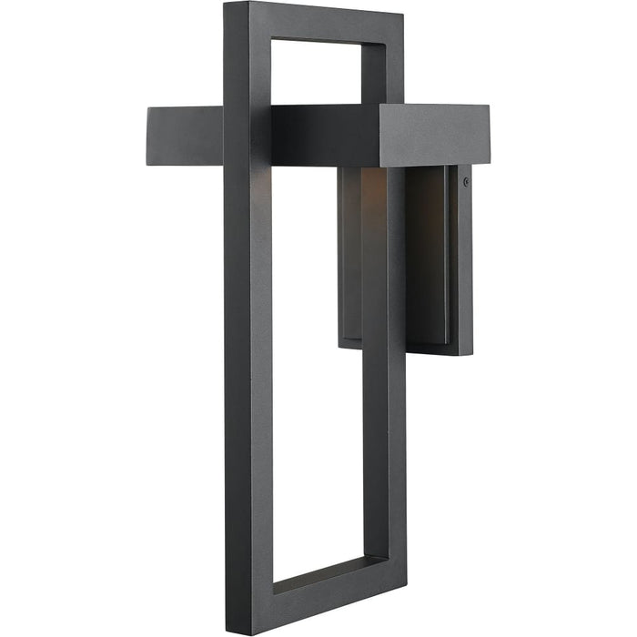 Luttrel Black LED Outdoor Wall Sconce - Outdoor Wall Sconces