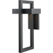 Luttrel Black LED Outdoor Wall Sconce - Outdoor Wall Sconces