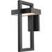 Luttrel Black LED Outdoor Wall Sconce | theLightShop