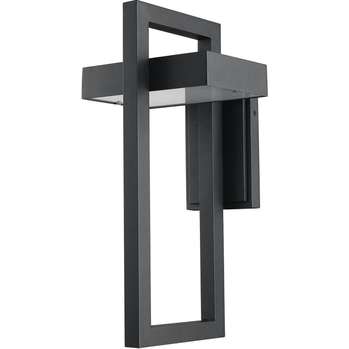 Luttrel Black LED Outdoor Wall Sconce - Outdoor Wall Sconces