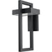 Luttrel Black LED Outdoor Wall Sconce - Outdoor Wall Sconces