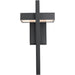 Luttrel Black LED Outdoor Wall Sconce - Outdoor Wall Sconces