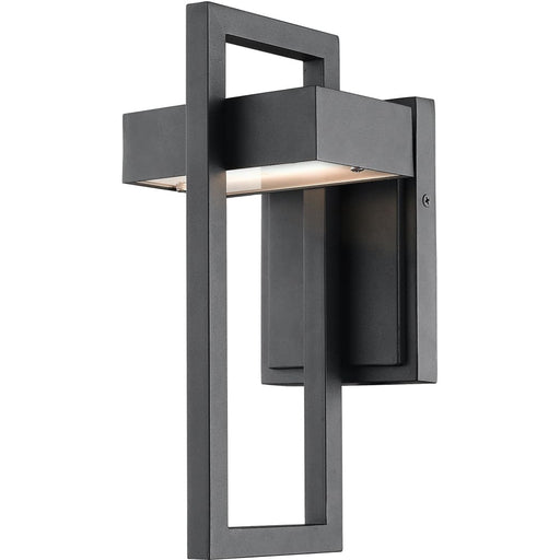 Luttrel Black LED Outdoor Wall Sconce | theLightShop