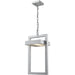 Luttrel Silver LED Outdoor Chain Mount Ceiling Fixture | theLightShop