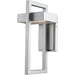 Luttrel Silver LED Outdoor Wall Sconce - Outdoor Wall Sconce