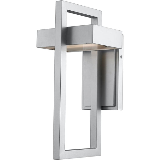 Luttrel Silver LED Outdoor Wall Sconce | theLightShop