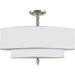 Luxo 5 Light Satin Nickle Ceiling Mount - Ceiling Mount