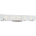 Lynne Polished Nickel Halogen Wall Sconce - Wall Sconce
