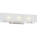 Lynne Polished Nickel Halogen Wall Sconce - Wall Sconce