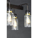 Magnolia Bronze / Gold Linear Pendant - Pendants