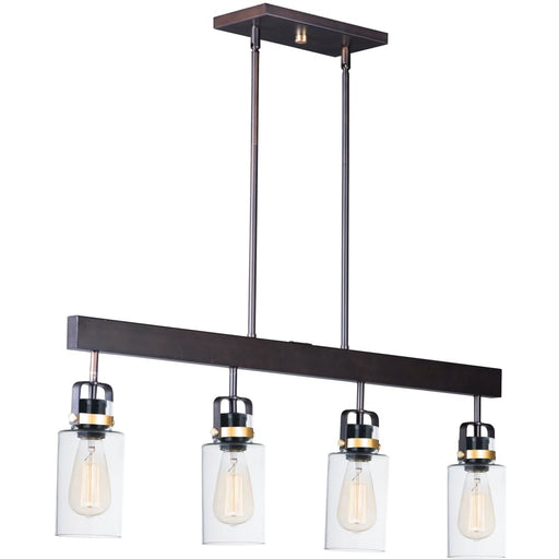 Magnolia Bronze / Gold Linear Pendant - Pendants
