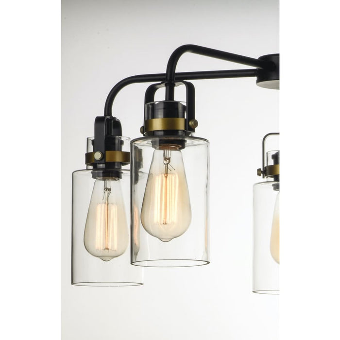 Magnolia Bronze / Gold Multi-Light Pendant - Pendants