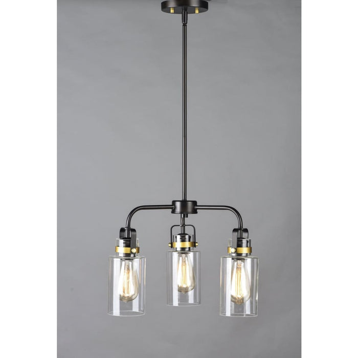 Magnolia Bronze / Gold Multi-Light Pendant - Pendants