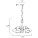 Malaga Oil Rubbed Bronze Chandelier - Chandeliers