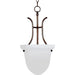 Malaga Oil Rubbed Bronze Entry Foyer Pendant - Pendants