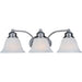 Malaga Satin Nickel Bath Vanity - Bath Vanity