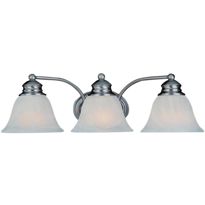Malaga Satin Nickel Bath Vanity - Bath Vanity