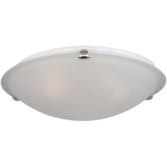 Malaga Satin Nickel Flush Mount - Flushmounts