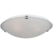 Malaga Satin Nickel Flush Mount - Flushmounts