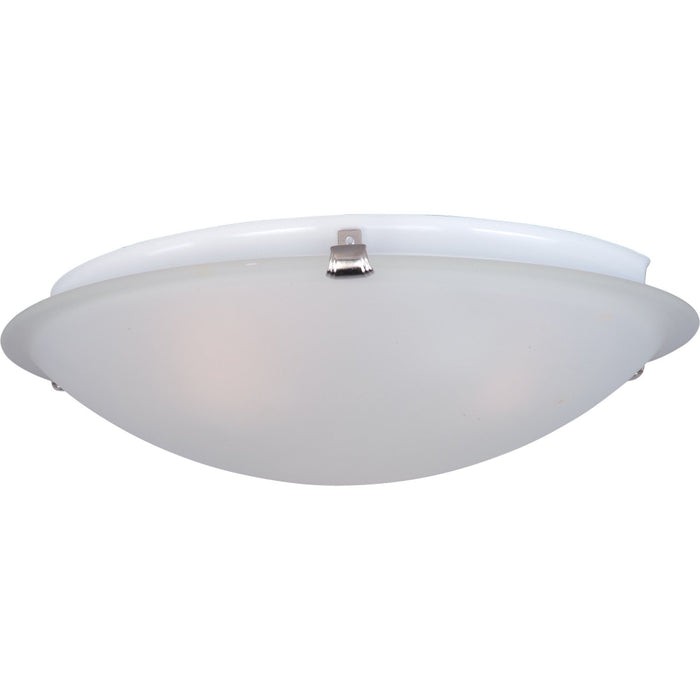 Malaga Satin Nickel Flush Mount - Flushmounts