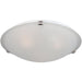 Malaga Satin Nickel Flush Mount - Flushmounts