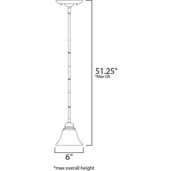 Malaga Satin Nickel Mini Pendant - Mini-Pendants