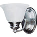 Malaga Satin Nickel Wall Sconce - Wall Sconce