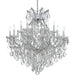 Maria Theresa 19 Light Spectra Crystal Polished Chrome Chandelier - Chandeliers