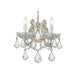 Maria Theresa 2 Light Swarovski Strass Crystal Gold Sconce - Wall Sconce
